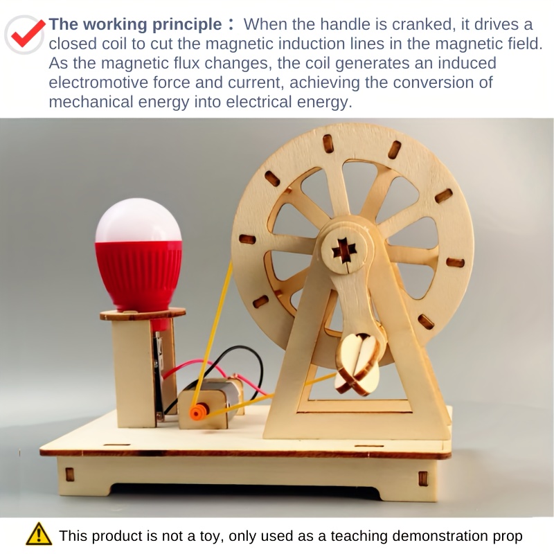 STEAM Experiment Kit Wooden DI - Science Project Kit 评论和价格