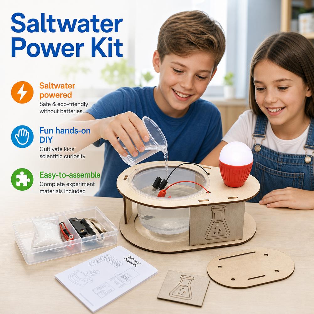 DIY Salt Water Power Generatio - Science Kit 评论和价格