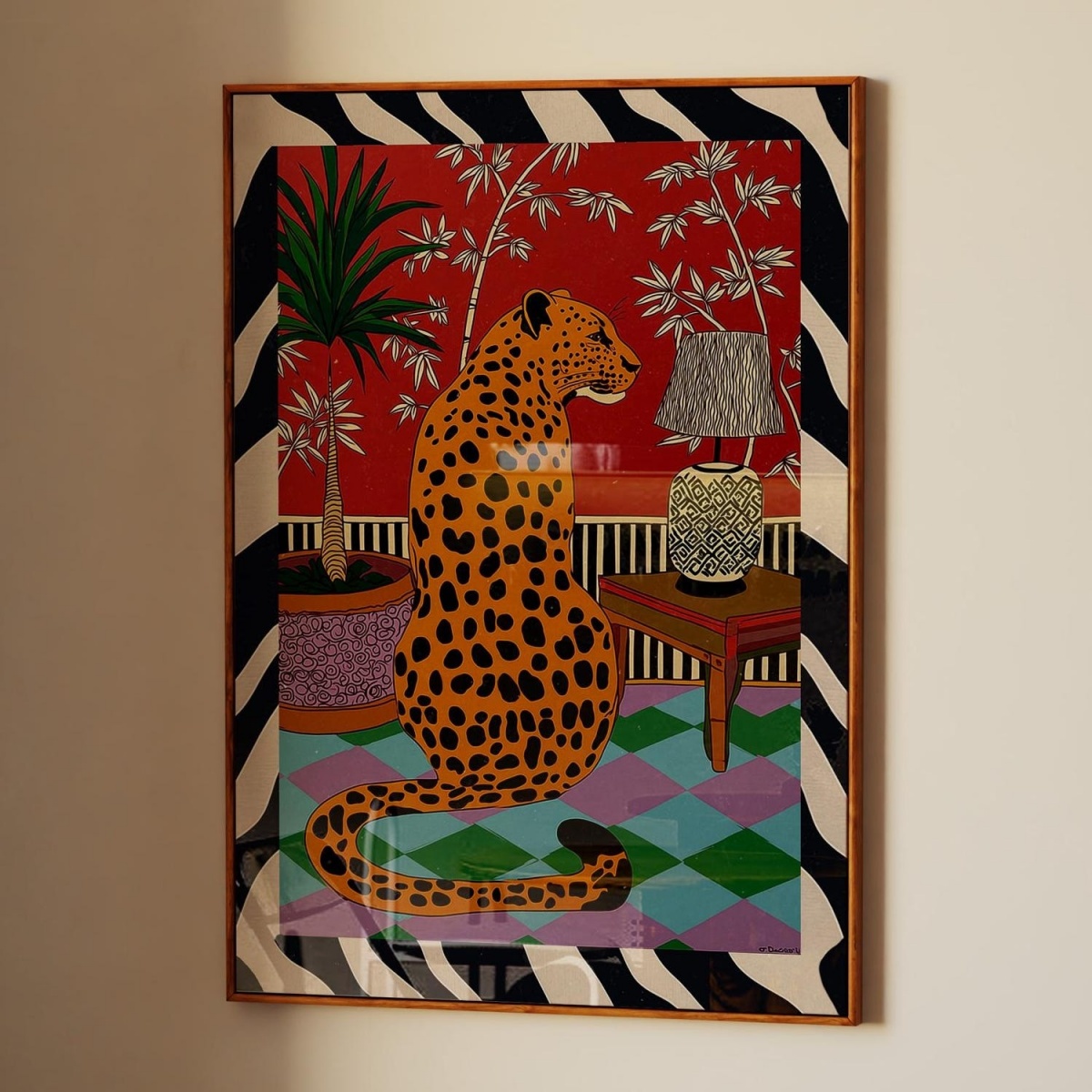 Dopamine Leopard Canvas Prints - Star Map Poster 评论和价格