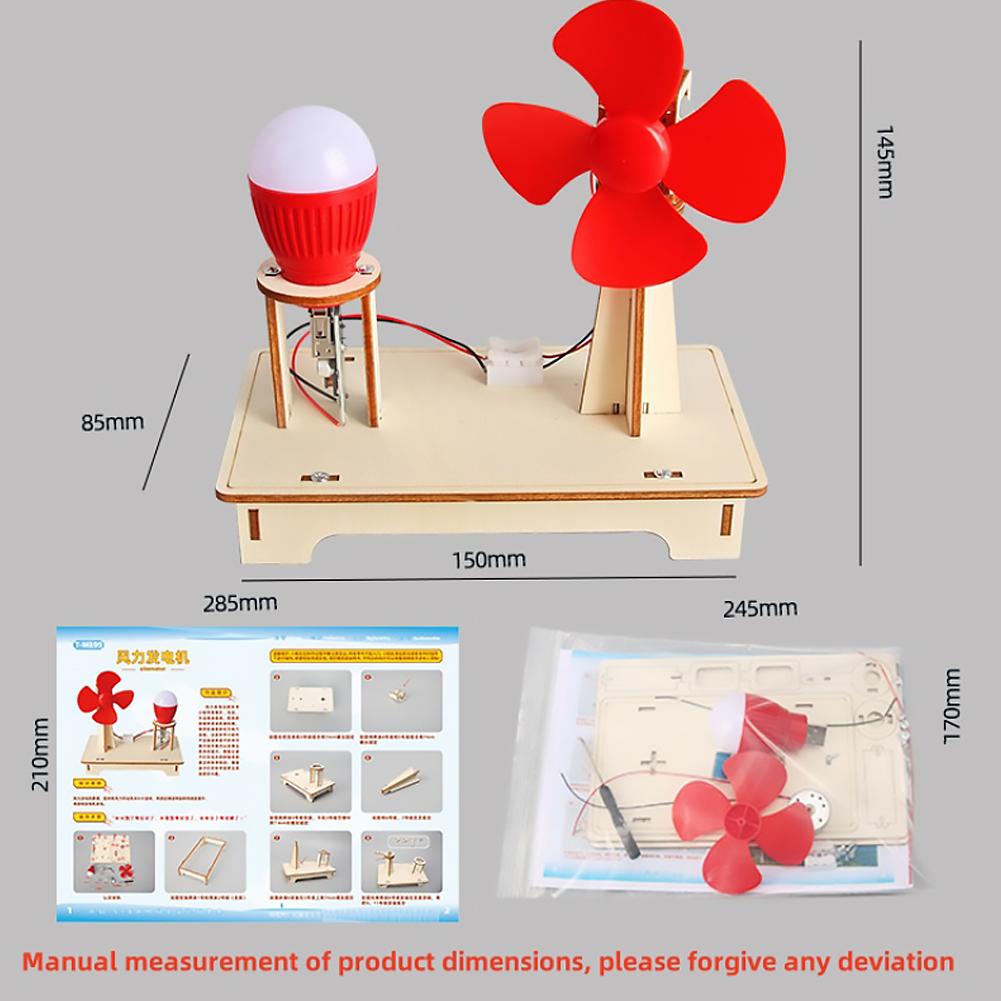 DIY Wind Power Generation Ligh - Science Kit 评论和价格