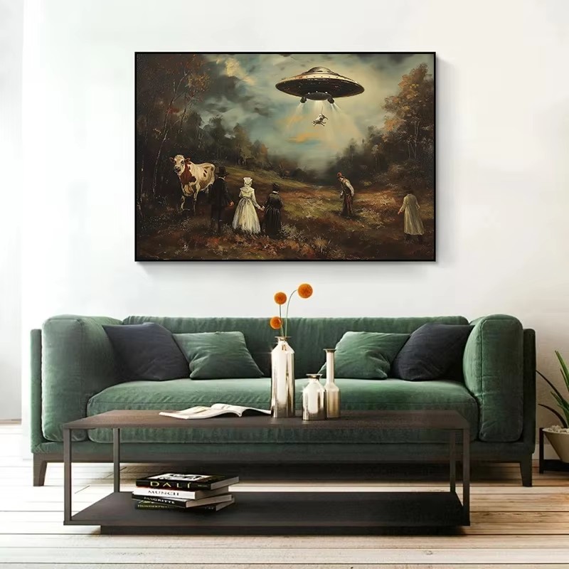 Vintage Surreal Funny Victoria - Star Map Poster 评论和价格